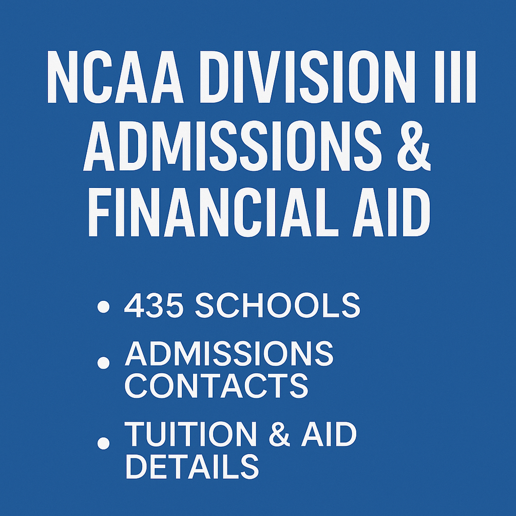 D3 Admissions and Financial Aid Resource